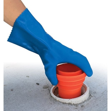 Camco Disposable Gloves, One Size Fits Most, Blue 40287